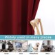 thumbnail image 5 of Cortina separadora de ambientes Blackout RYB HOME, 100 x 213 cm, color burdeos, 5 of 7