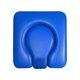 thumbnail image 2 of Cojín De Asiento De Inodoro Cómodo De 4 Cm De Grosor Con Funda Suave Para Silla De Casa Para Personas Mayores, Color Azul, 2 of 5