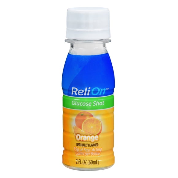 Shot de Glucosa ReliOn Naranja 15g Acción Rápida 60ml