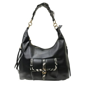 Todopiel - Cartera Cuero Ecológico Cru01 Negro