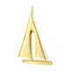 thumbnail image 1 of Figura Decorativa Velero Dorado, 1 of 3