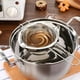 thumbnail image 4 of 1pc/400ml, Stainless Steel Chocolate Butter Melting Pot, Waterproof Melting Bowl, Baking Tool,, Cheese Melting Bowl, Baking Tools, Baking Accessories, 4 of 4