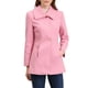 thumbnail image 1 of INSPIRE CHIC Abrigo de Invierno para Mujer con Cuello Abatible y Botonadura Simple con Bolsillos L Rosa, 1 of 8