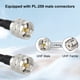 thumbnail image 3 of Cable coaxial XRDS-RF RG58 de 50 ohmios y 6 m con PL-259 UHF macho, 3 of 5