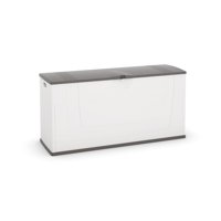 Keter - Baúl Organizador Exterior O Interior Karisma Blanco Blanco