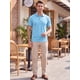 thumbnail image 2 of INSPIRE CHIC Camisa Polo de Hombre de Manga Corta Casual de Verano para Tenis Golf Talla XXL Azul, 2 of 5