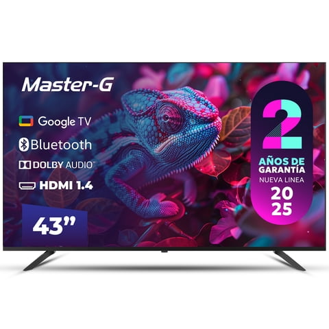 Master-G - Smart Tv Led 43"" Google Tv Full Hd Bluetooth Mgg43Ffk