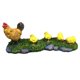 thumbnail image 4 of Bonitas Estatuas De Jardín En Miniatura, Escultura De Gallina Y Sus Bebés Para Decoración, 4 of 5