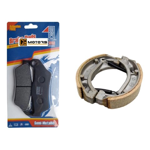 Genérico - Pastilla De Freno + Balatas Pulsar Ns 125 / Ns 135 Japonesas