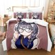 thumbnail image 1 of Uma Musume Zenno Rob Roy Bedding Set,Duvet Cover Comforter Bed Set Quilt Cover Pillowcase, Boys Girls Adults Bed Sheets, 1 of 5