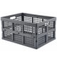 thumbnail image 2 of Cajas de Almacenamiento Aebeky 30L Plegables de Plástico – Pack de 3 (gris), 2 of 9