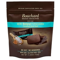 Chocolates Belgas Leche Caramelo Sal De Mar Bouchard 150 G