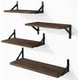 thumbnail image 2 of Repisa Flotantes De Madera Modernas X4 PCS NANO148, 2 of 7