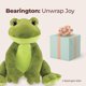 thumbnail image 5 of Peluche de rana de peluche Bearington Ribbity 8.5 pulgadas, 5 of 6