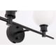 thumbnail image 3 of Aplique de Pared Collier de 2 Luces Negro Esmerilado, 3 of 5