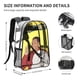 thumbnail image 3 of Samson Y Gertmochila Transparente Temática Resistente Y Duradera Bolsa See through Para Trabajo Deporte Universidad Y Viaje 31 × 43 Cm, 3 of 6