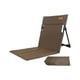 thumbnail image 1 of Silla De Playa Con Respaldo Estera De Playa Silla De Salón Silla Plegable Portátil Marrón, 1 of 3