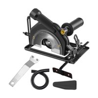 Magideal - Soporte De Ranurado De Corte Con Riel Guía, Para Amoladoras Angulares Modelo 100-125, Profesional, 8 X 8,6 X 6,1 Pulgadas, Ajustable De 0 A 45 Degree.