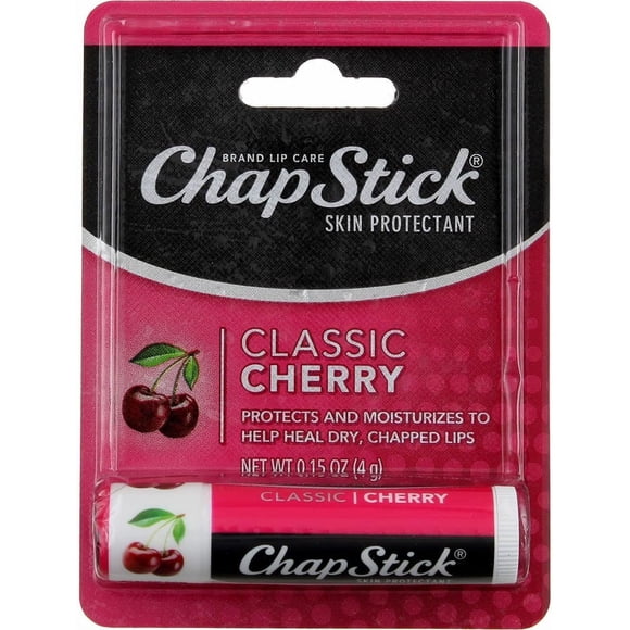 Bálsamo labial ChapStick Classic Cherry Flavor 12 barras