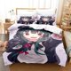 thumbnail image 1 of Anime Kuma Kuma Kuma Bear Bedding Sets exquisite bed supplies set duvet cover bed comforter set luxury birthday gift, 1 of 5