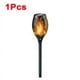 thumbnail image 3 of 1/2/4/6/8/10pcs Solar Flame Torch Lights Flickering Light Waterproof Garden Decoration Outdoor Lawn Path Yard Patio Floor Lamps, 3x3x20.6in, 3 of 4