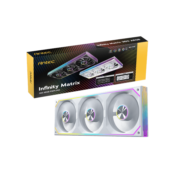 Antec Infinity Matrix 360 ARGB Blanco