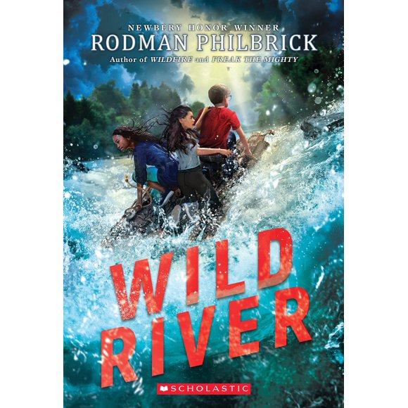 Libro Scholastic "Wild River" (Serie The Wild)