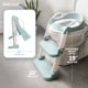thumbnail image 2 of Asiento de entrenamiento para ir al baño Jool Baby con escalera ajustable color aqua, 2 of 8