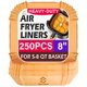 thumbnail image 1 of Forros desechables para freidora de aire ReLuien 20 cm 250 piezas, 1 of 7