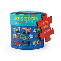 Puzzle Let'S Begin Vehículos 20Pcs Crocodile Creek