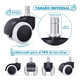 thumbnail image 2 of Ruedas para sillas de Oficina 5 Unidades nylon, 2 of 4