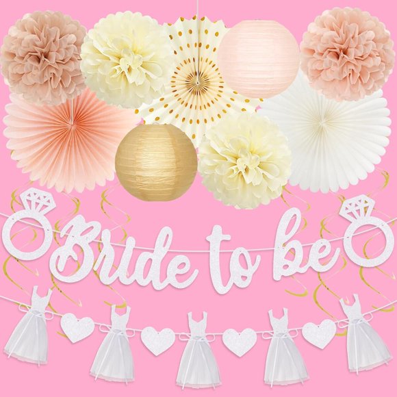 Decoración Bridal Shower PatiCool Guirnalda Bride To Be Kit