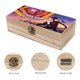 thumbnail image 3 of Spider-Man: A Través del Spider-Verso Caja Organizadora de Madera Rústica - Caja Decorativa Multifuncional para Escritorio, Hogar, Oficina, Joyas y Manualidades, 3 of 6