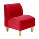thumbnail image 2 of Set Poltrona Soft 1C Felpa 05 Rojo, 2 of 5