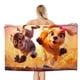 thumbnail image 1 of Gracie y Pedro Toalla de playa de secado rápido con diseño temático, regalo para mujeres y niñas, ideal para cumpleaños, fans, amantes de la música, uso en la playa o al aire libre, 78 × 180 cm, 1 of 6