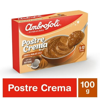 Postre Crema Manjar Coco 100 G Ambrosoli