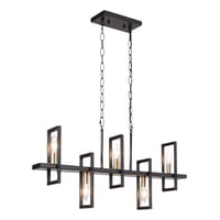 Genérico - Lámpara Colgante Industrial Moderna 5 Luces Sala Cocina Jhn