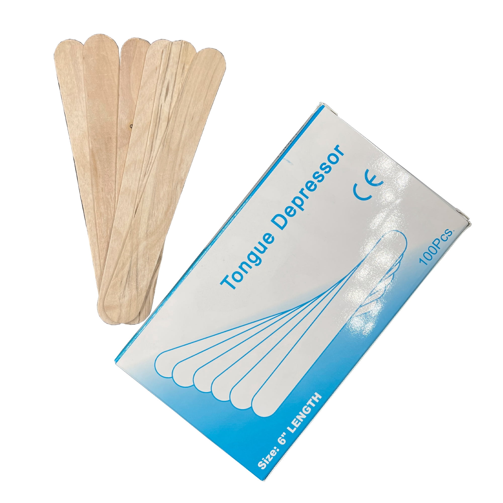 Mgm Importaciones - Paletas Para Depilación De Madera Desechables 100 Unidades