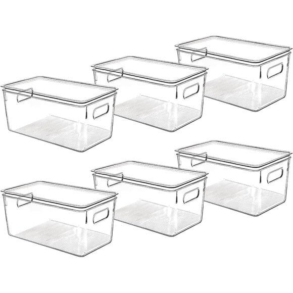 Contenedores de Almacenamiento CONTROL KITCHEN 25x15x13 cm Plástico Transparente