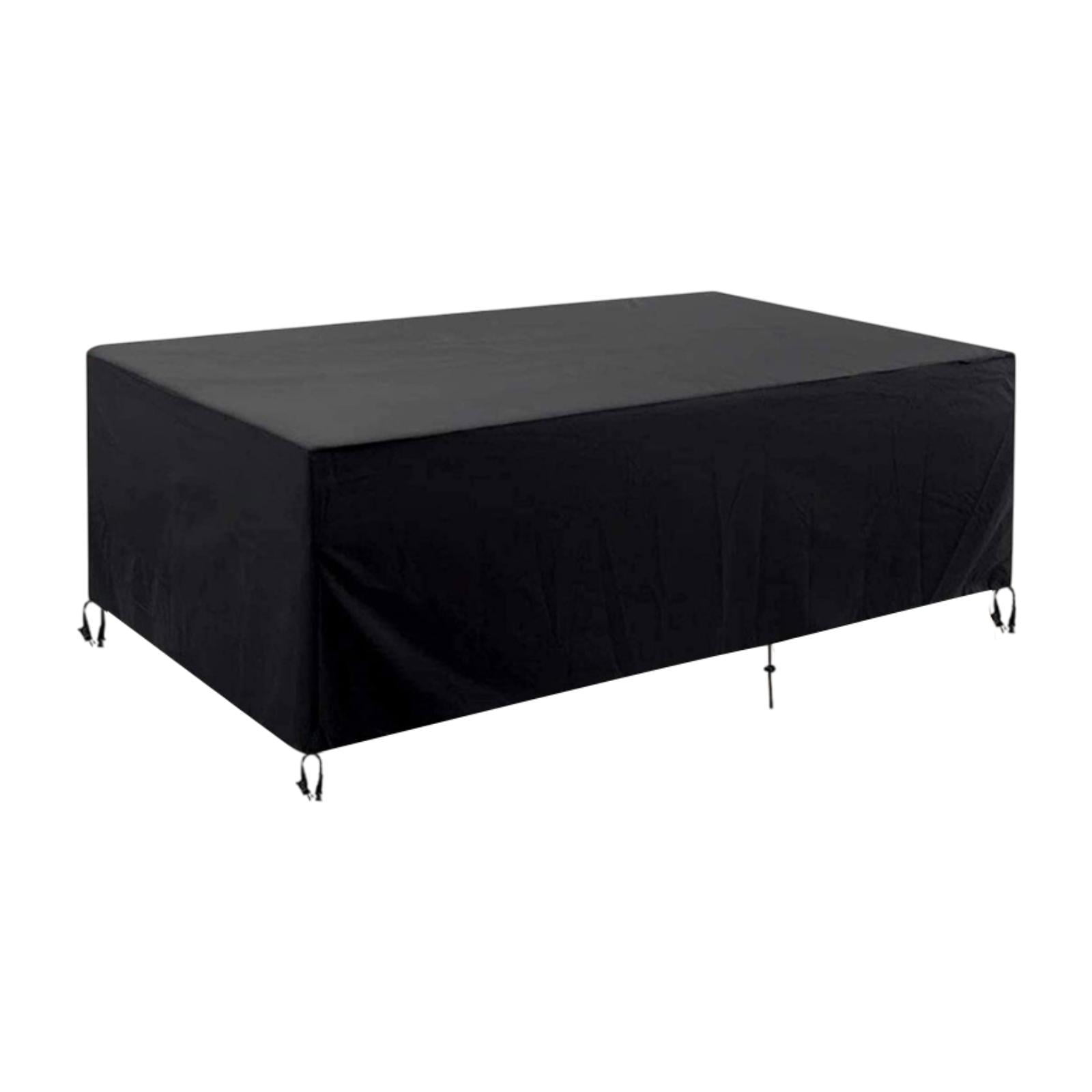 Magideal - Mesa De Cobertura De Muebles De Patio Y Silla De Silla Protector Protector Inferior Cubierta Protectora Cubierta Del Sofá Para El Sofá De Patio De Cés 245cm De Longitud