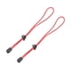 thumbnail image 2 of 2x Cordón Elástico Ajustable 26cm Camping Trekking Pole Stick Tie Downs Rojo, 2 of 5