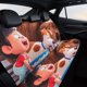 thumbnail image 4 of La Vida Secreta de las Mascotas-theme Car Rear Seat Covers Back Elastic Flexible Car Seat Covers Decorative Fits Most Cars 120x59x76cm, 4 of 6