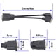 thumbnail image 4 of Conector de cable divisor DMS-59 a DVI ZdycgTime de 25 cm, 4 of 8
