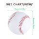 thumbnail image 3 of Béisbol Yongkan de 9 pulgadas para entrenamiento de niños y jóvenes (paquete de 12), 3 of 8