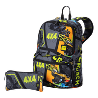 Kit Escolar Totto: Mochila + Estuche Resistente Y Versátil