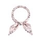 thumbnail image 1 of INSPIRE CHIC Mujer Satén Cuadrado Nota Musical 35" Gran Pañuelo de Cuello Sedoso Champán Rosa, 1 of 5