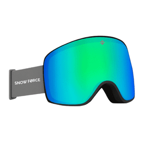 Snow Force - Antiparras Magnéticas Ski & Snowboard North Pole / Verde - Negro - Gris