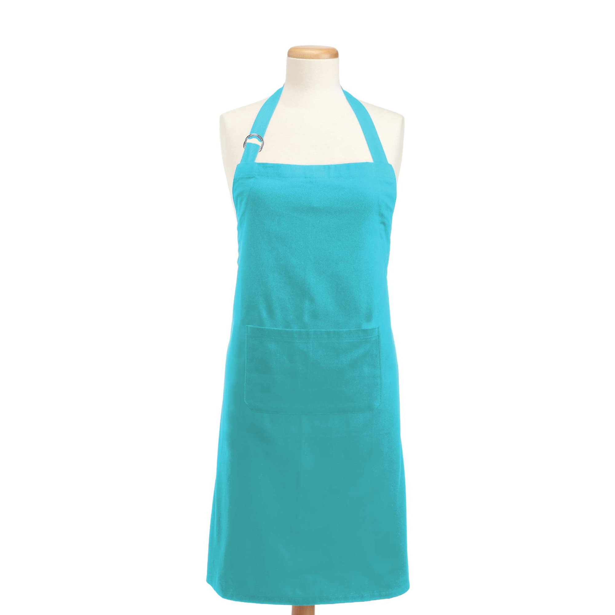 Delantal De Chef Dii Everyday Basic Aqua, 100% Algodón