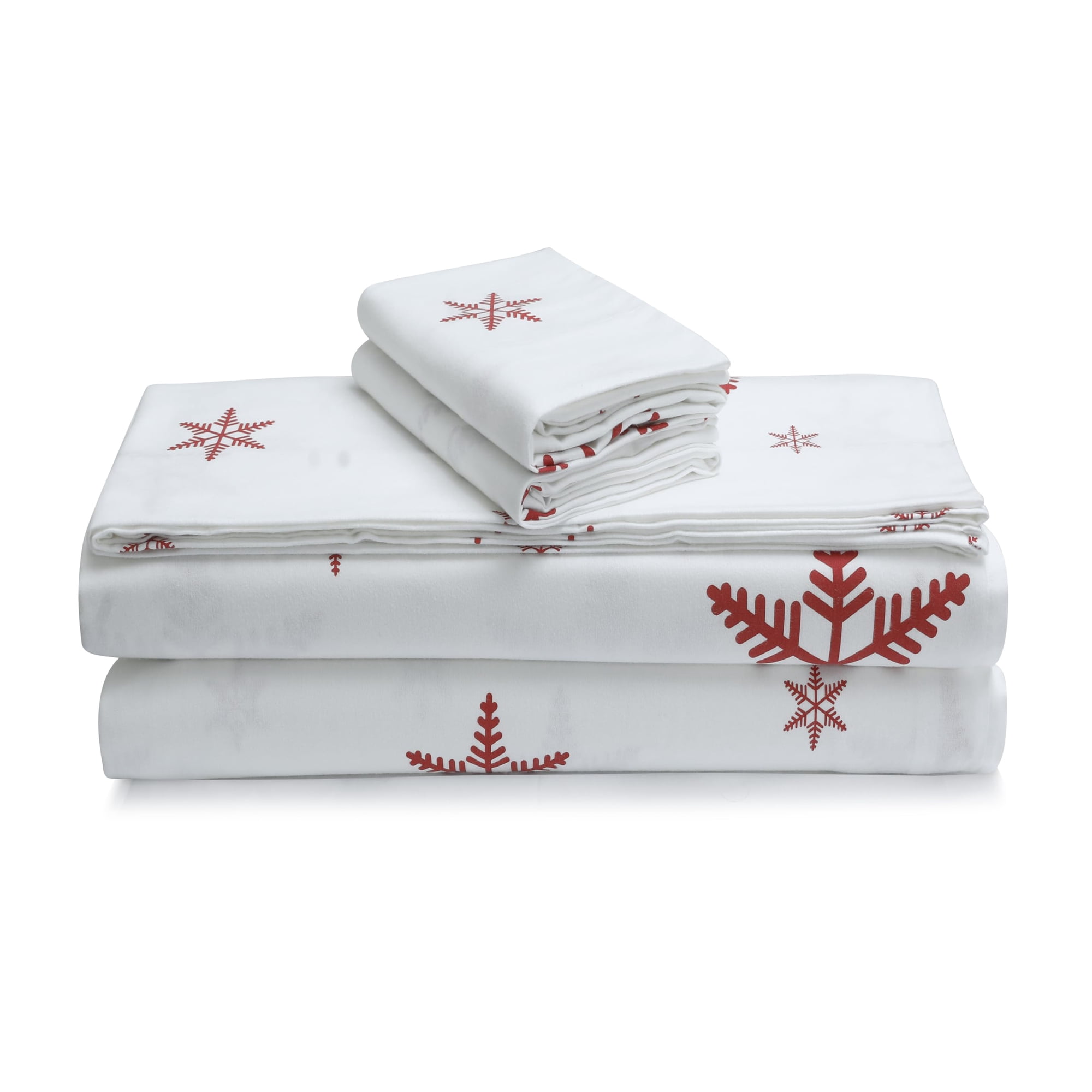 Sábanas De Franela Tribeca Living Cal King, Tamaño 170 G/m², Color Blanco