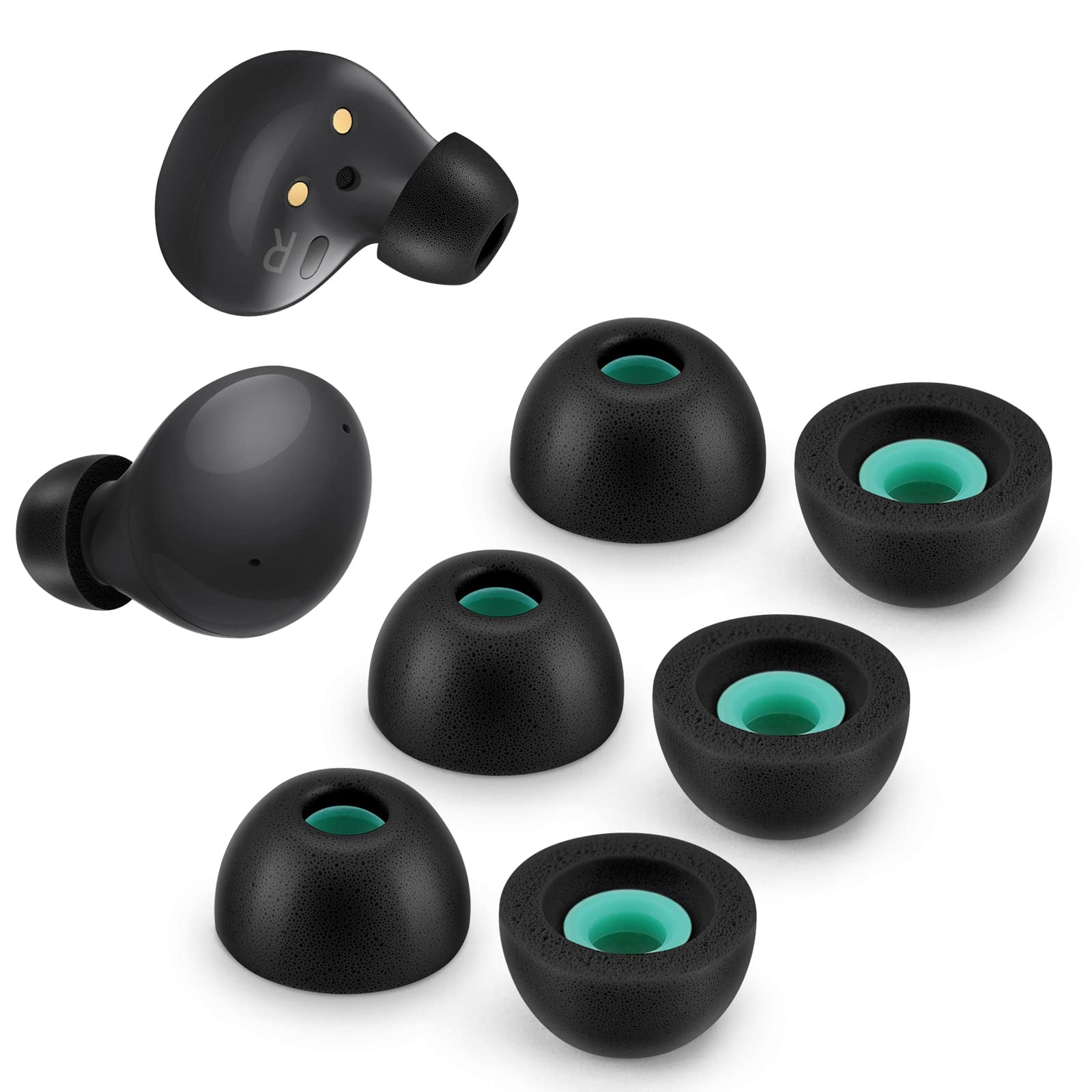 Tang Town - Consejos De Espuma Viscoelástica Para Samsung Galaxy Buds 2/plus/beats Studio